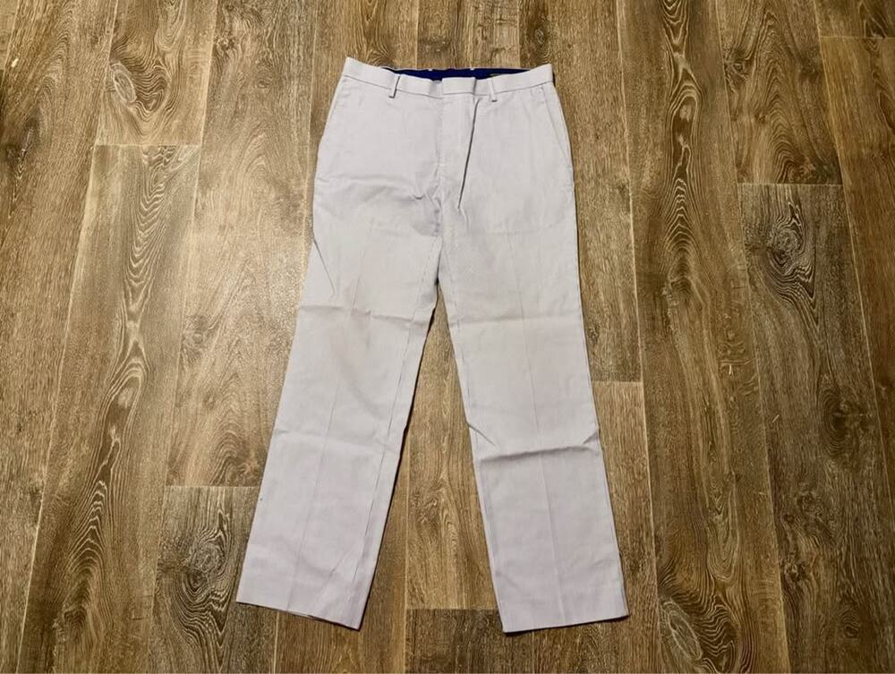 Men’s Banana Republic Blue Non-Iron Tailored Slim Fit Pants Size 31x30